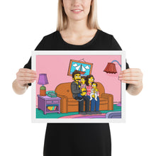 Load image into Gallery viewer, MeTooned Framed Poster