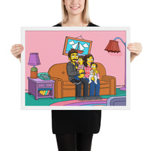 Load image into Gallery viewer, MeTooned Framed Poster